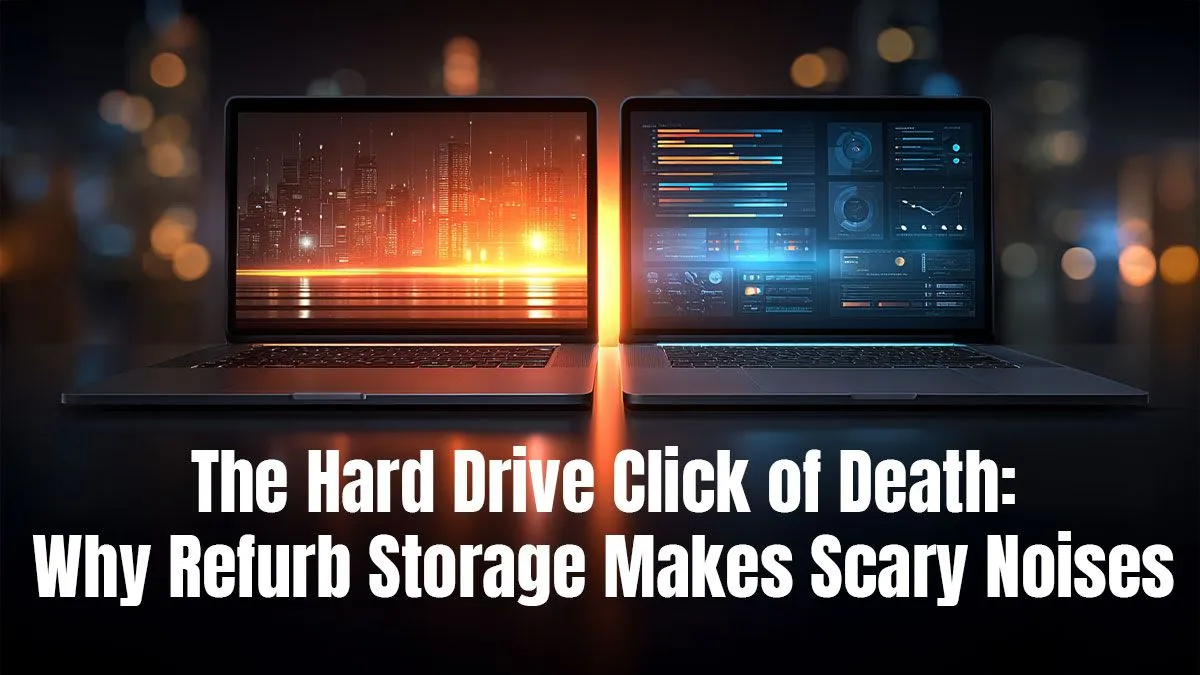 Why Refurb Storage Squeals