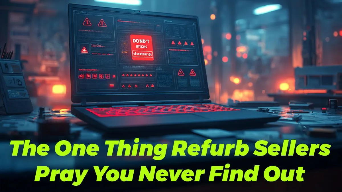 Crack the Code on Refurbished Tech