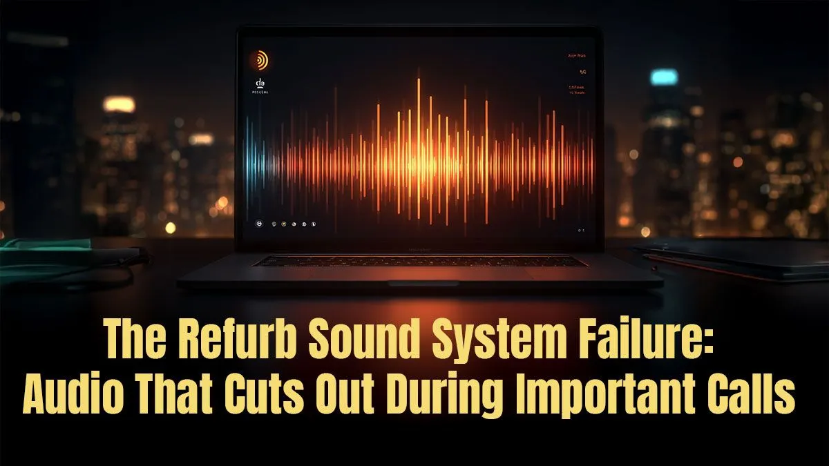 Audio Cuts Out on Refurb Systems? Try These Fixes