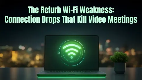 Fix Refurbished Wi-Fi Connection Drops | Stable Setup Tips