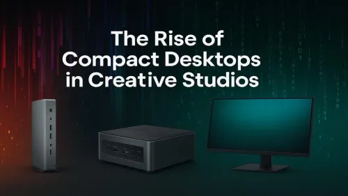 Compact desktops for creative studios