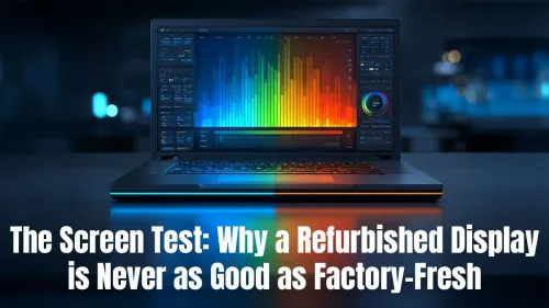 Why Refurbished Displays Fall Short of Factory-Fresh Quality