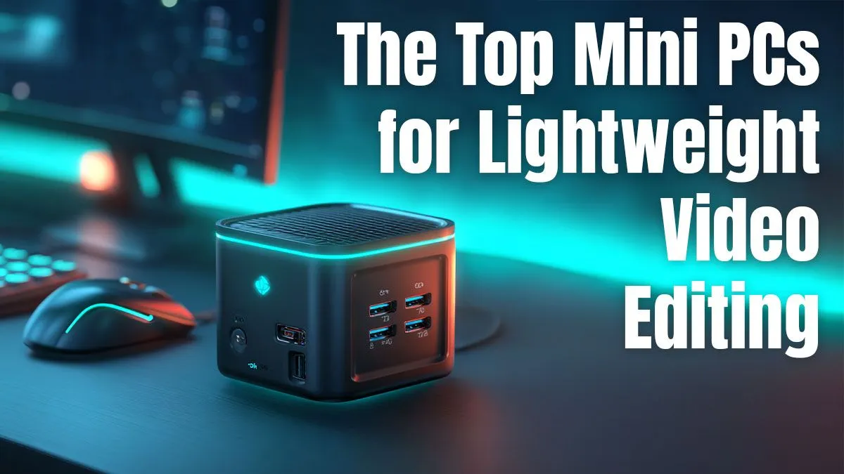 Top Mini PCs for Editing