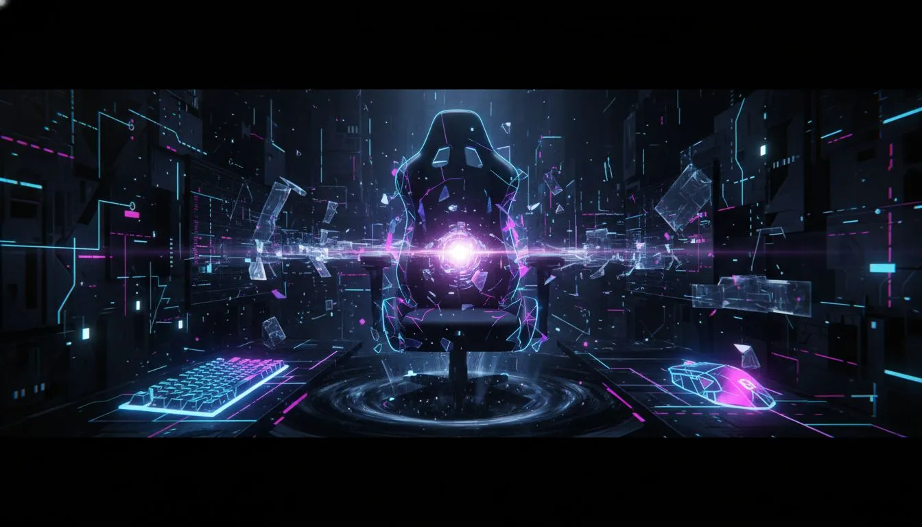 Black battlestation setup essentials