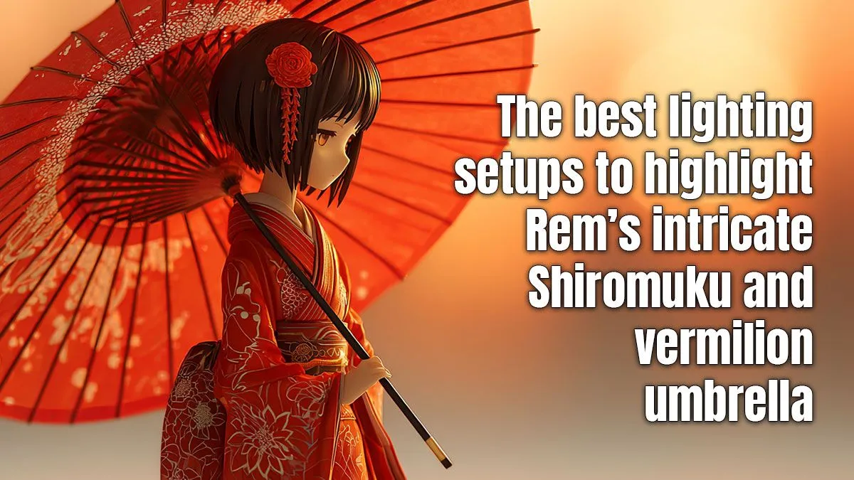 Master Rem’s Lighting: Shiromuku & Umbrella Tips