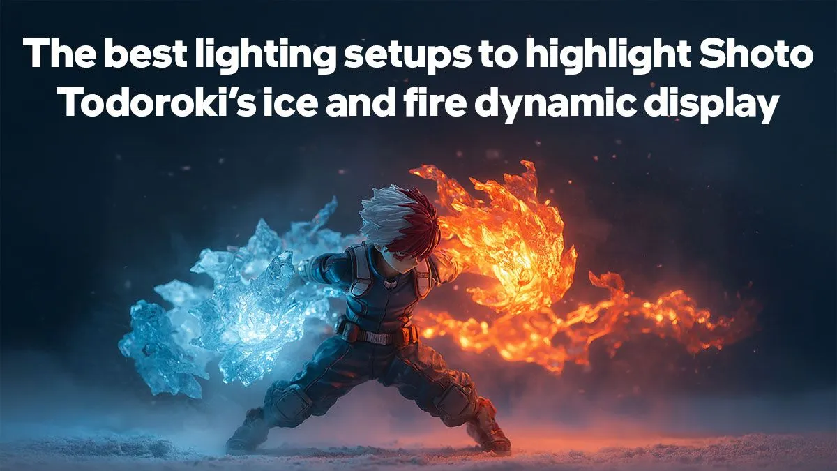 Lighting Techniques for Shoto Todoroki’s Dual Powers