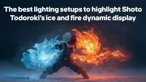Mastering Shoto Todoroki’s Ice and Fire Lighting Setups