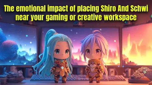 Shiro & Schwi Plushies: Boost Creativity with Emotional Comfort