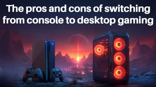 Console vs Desktop Gaming: Pros and Cons You Can’t Ignore