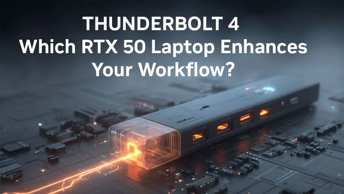 Thunderbolt 4 RTX 50 Laptops