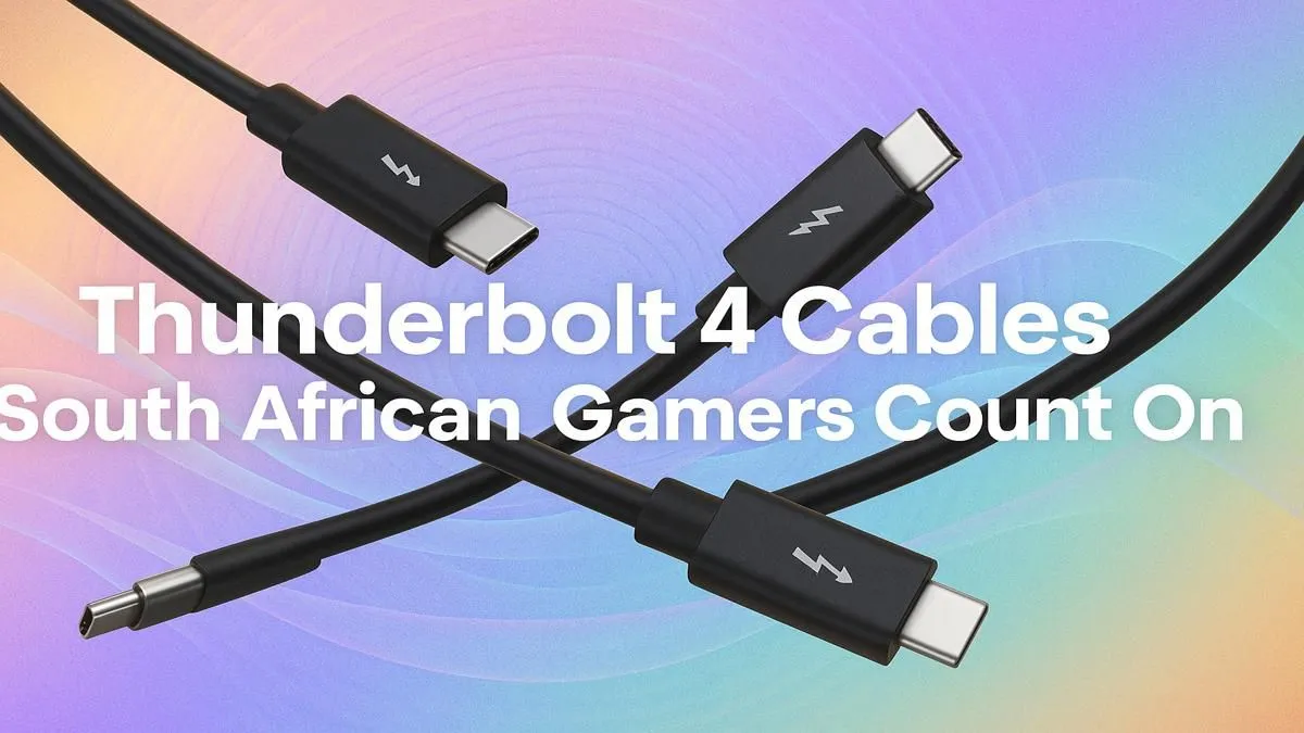 Thunderbolt 4 Gaming Cables | Evetech 🎮