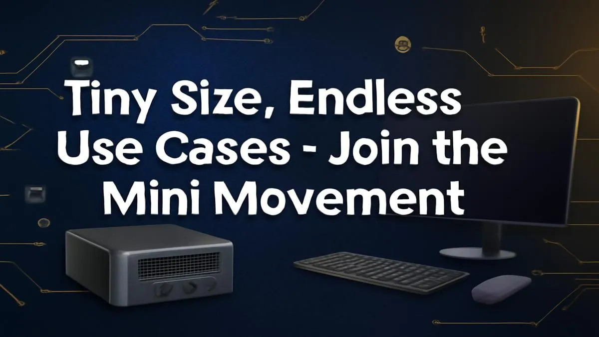 How mini PCs boost productivity