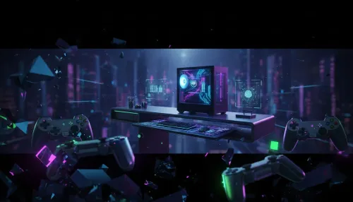 Desk ideas for compact gaming PCs