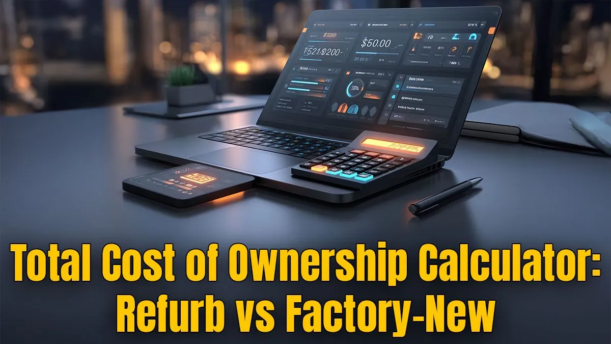 Compare Refurb vs New Tech Costs Instantly