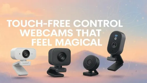 Touch-Free Control Webcams For Hands-Free Streaming