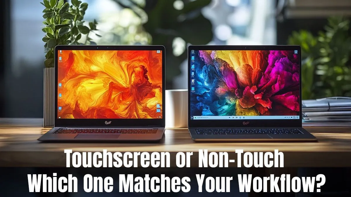 Touchscreen vs Non-Touch Display