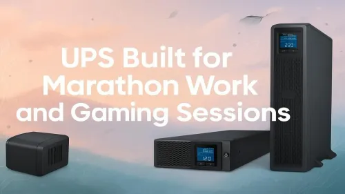 Uninterruptible Power Supplies for Gaming & Extended Work