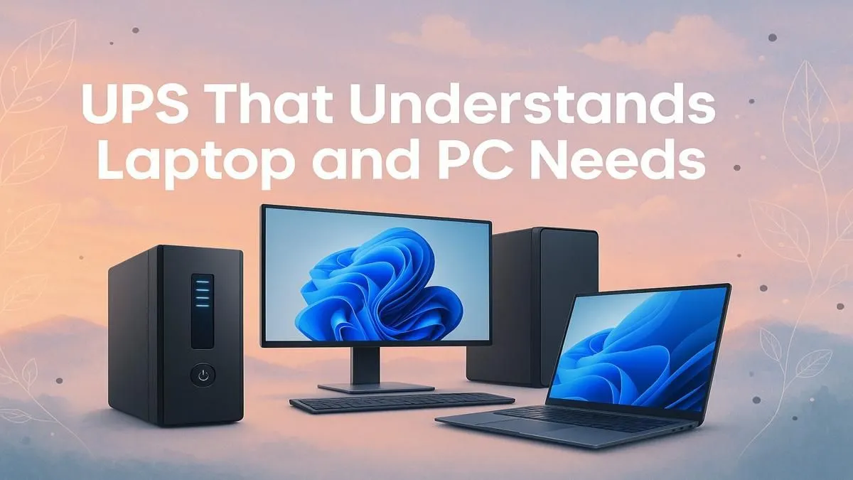 Uninterruptible Power Supplies for PCs