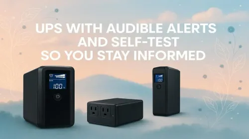 Best UPS Systems with Audible Alerts and Self-Test Features
