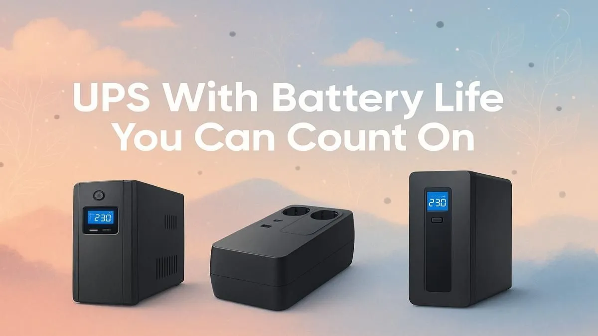 Extended Battery Life UPS | Evetech ⚡