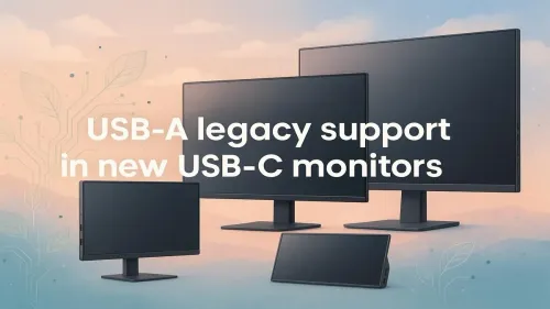 USB-C Monitors with USB-A Ports: Connect All Your Devices