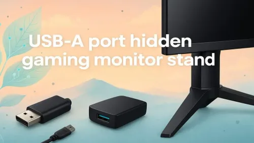 Hidden USB Port on Monitor Stand: The Secret Feature You Need