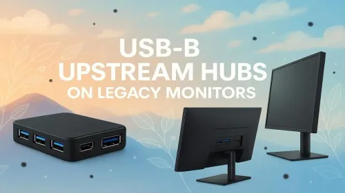 Monitor USB B Upstream Port: What It Is & How to Use It