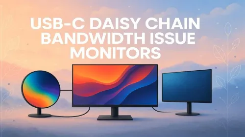 Solving USB-C Daisy Chain Bandwidth Issues With Monitors