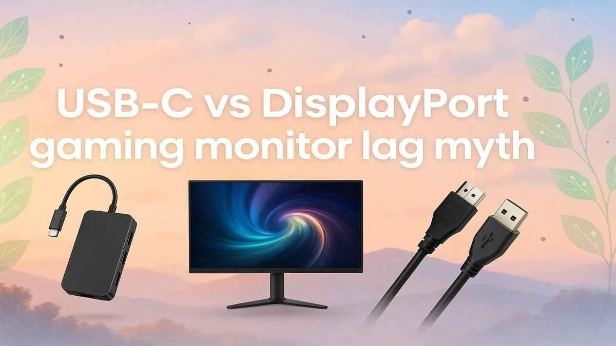 USB-C vs DisplayPort Gaming Lag Myth