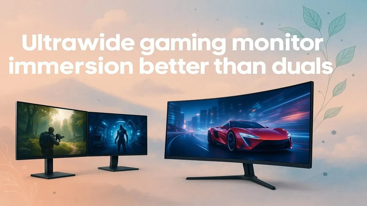 Single Monitor, Maximum Immersion