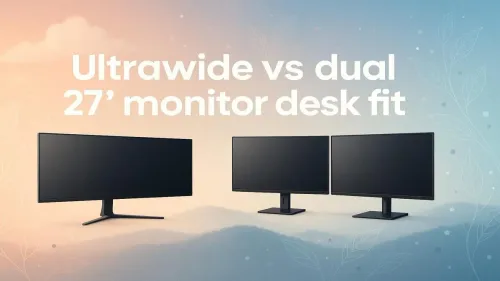 Ultrawide vs Dual Monitor Setup: Which Fits Your Desk Best?