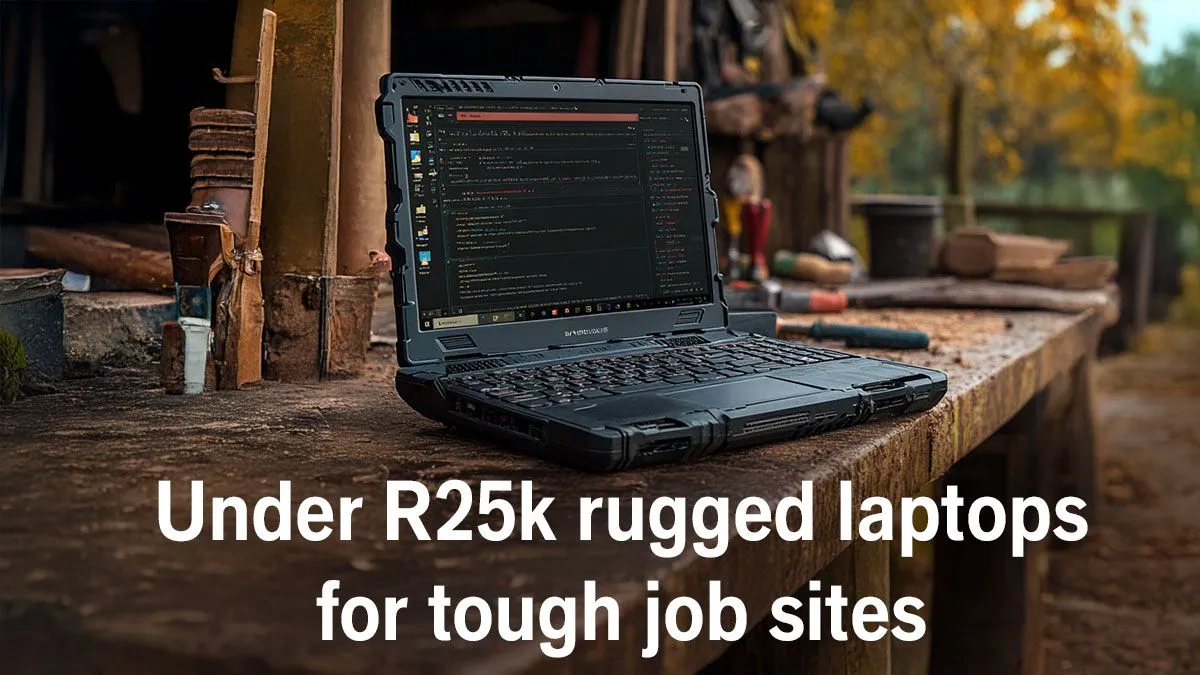 Rugged Laptops Under R25k