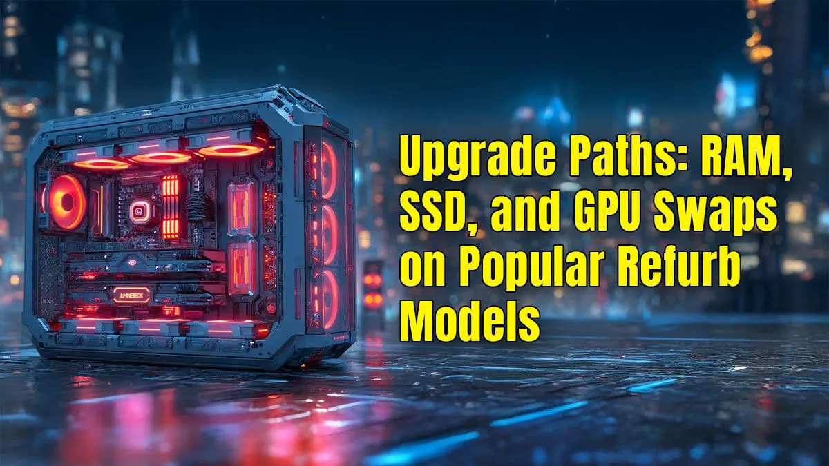 Maximize Value: Upgrade RAM, SSD, and GPU on Refurbs