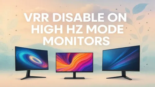 When to Disable VRR on Your High Refresh Rate Monitor