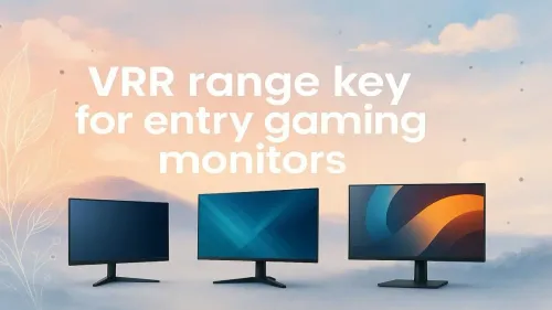 VRR Range Gaming Monitor: Why It's Crucial for Budget Setups