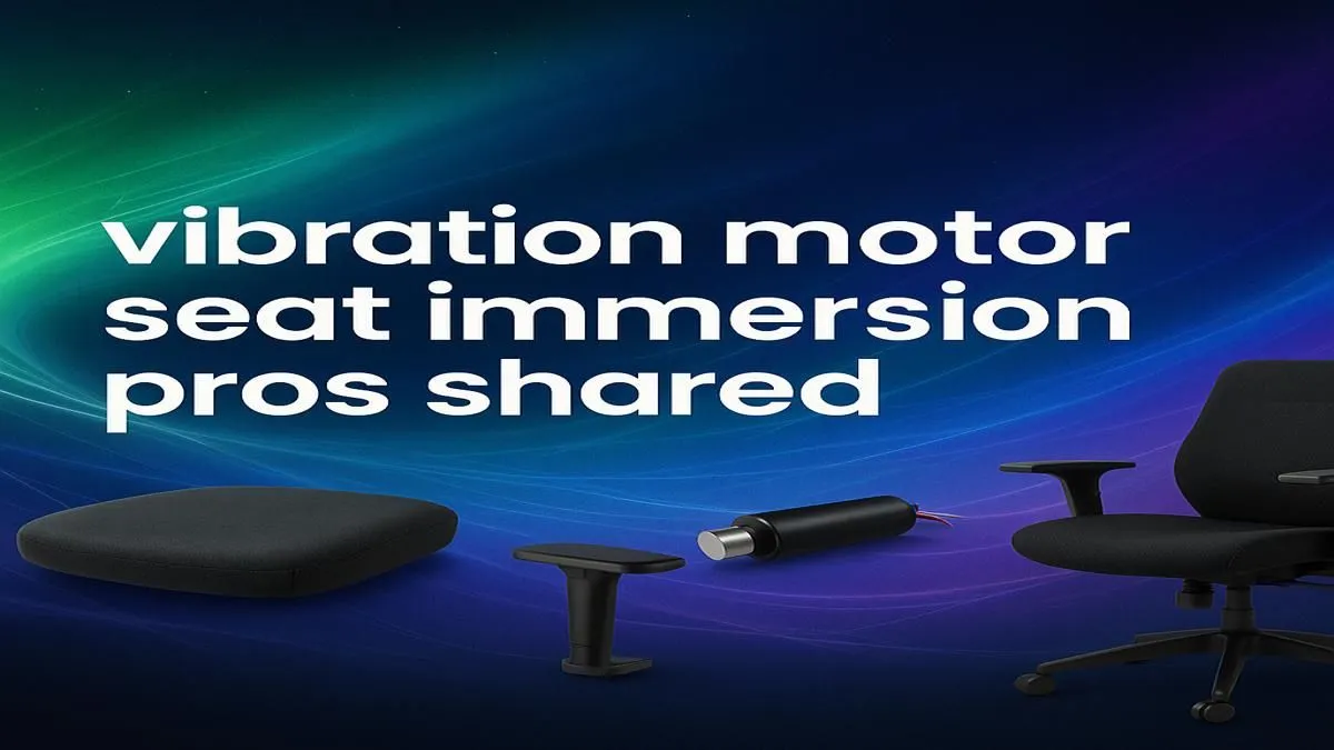 Vibration Motor Seat Pros | Evetech 🎮