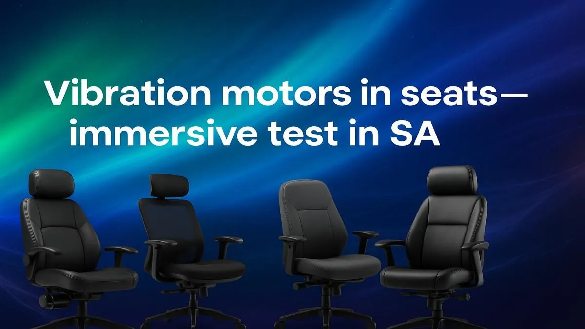 Vibration Seats South Africa Test