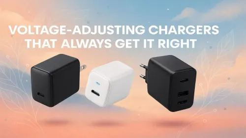 Voltage-Adjusting Chargers for Perfect Power Delivery