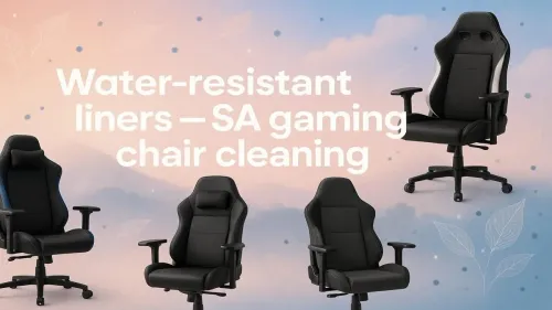 Easy Water-Resistant Gaming Chair Liner Cleaning Tips