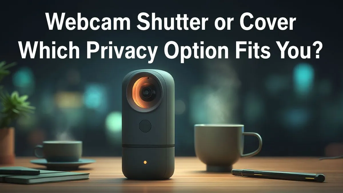 Shutter or Cover? Your Webcam Privacy Explained