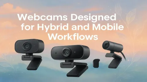 Best Webcams for Hybrid and Mobile Workflows