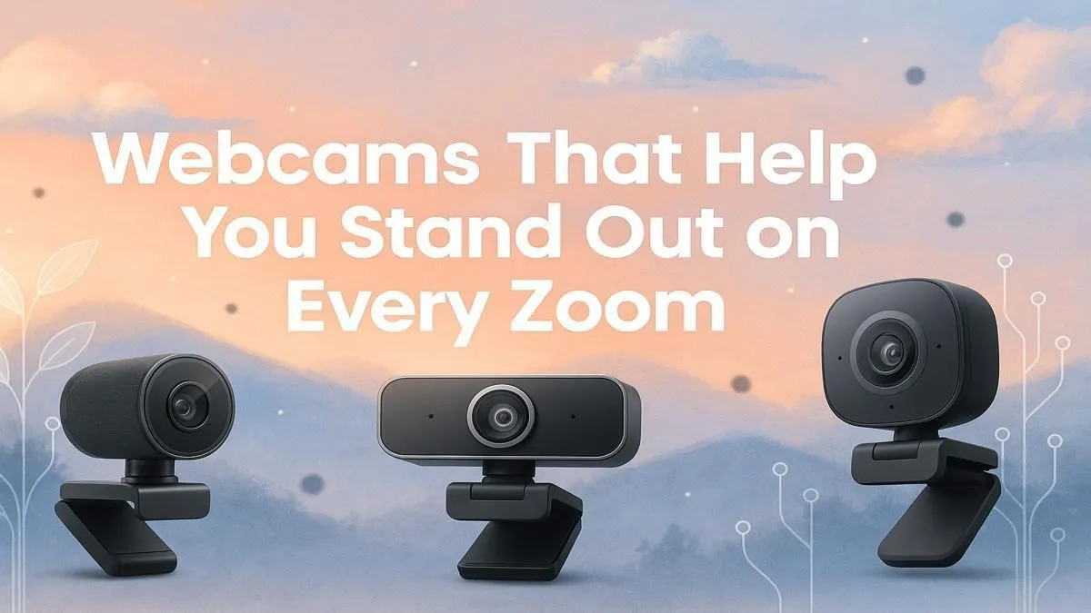 Top Webcams for Zoom Meetings 2025 | Stand Out 💻