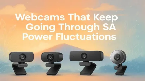 Webcams That Keep Going Through SA Power Fluctuations