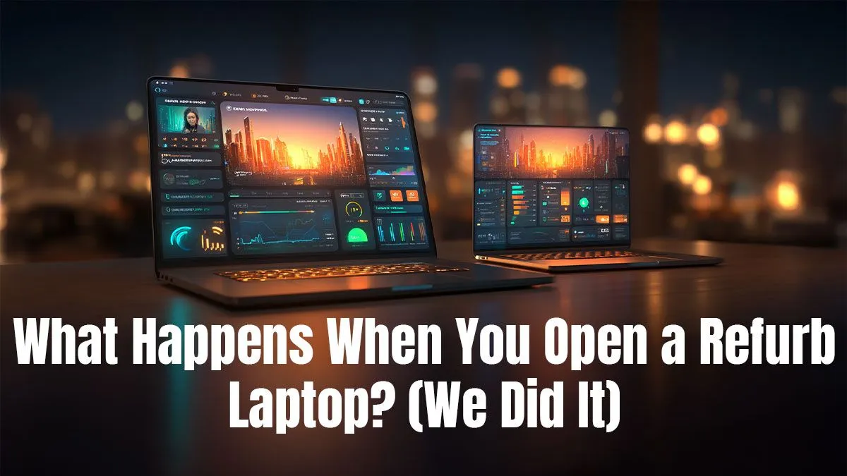 Inside a Refurbished Laptop