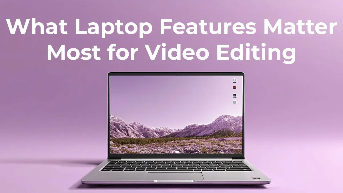 Essential Video Editing Laptop Specs