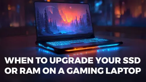Upgrade SSD RAM Gaming Laptop: Signs and Tips