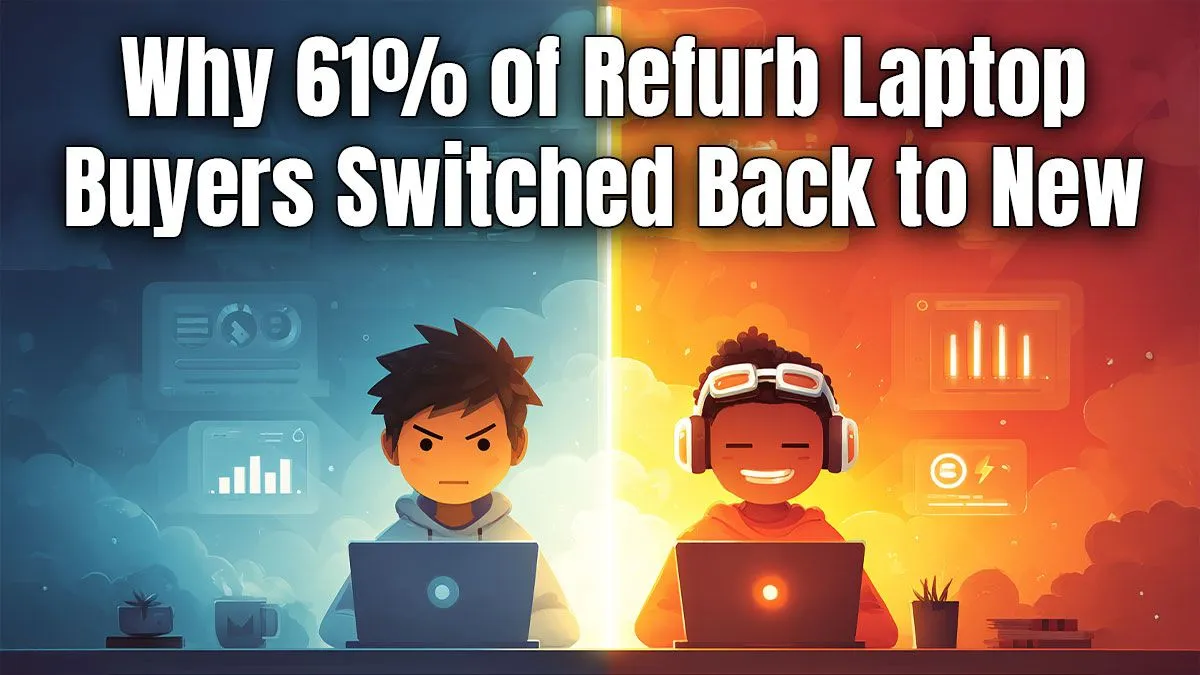 Switching Back to New Laptops