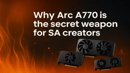 Arc A770 - Boost Creativity for South African Creators