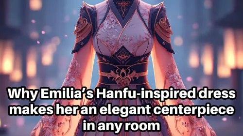 Emilia's Hanfu-Inspired Elegance vs Room Staging