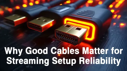 Best Cables for Streaming Setup Reliability